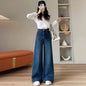 Women's High Waist Wide Leg Denim Jeans