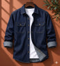 Premium Men's Denim Overshirt