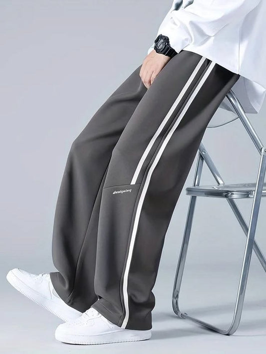 Men's Wide Leg Track Pants