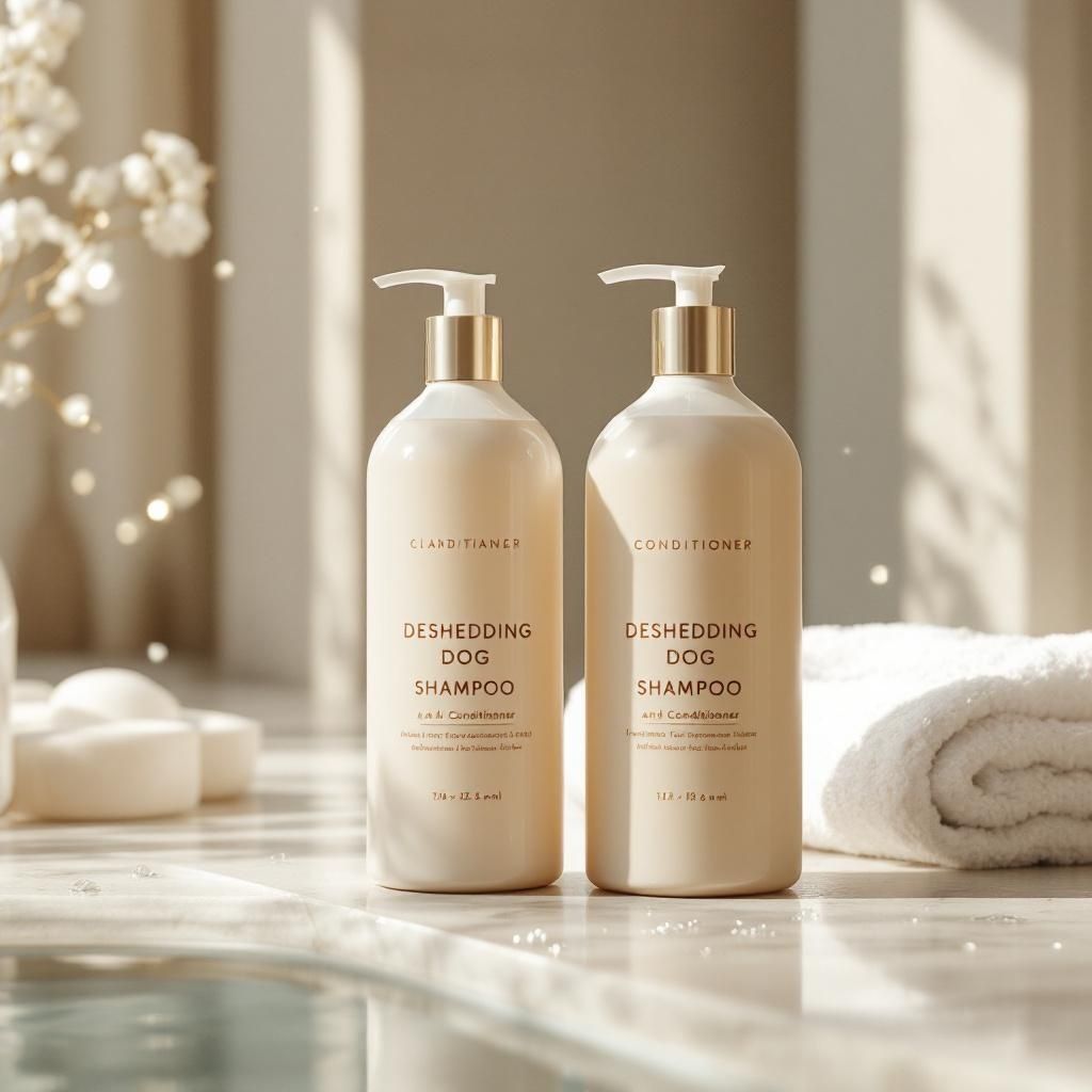 Deshedding Dog Shampoo & Conditioner Set