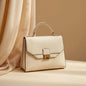 Elegant Beige Women's Handbag