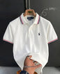Men's Classic Navy white Polo Shirt