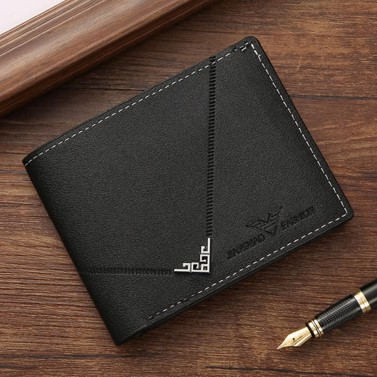 Premium Men's Black Leather Wallet