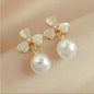 Elegant Pearl Drop Earrings for Women