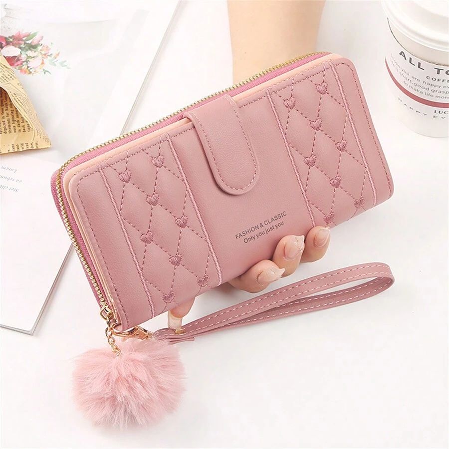 Elegant Pink Women's Wallet