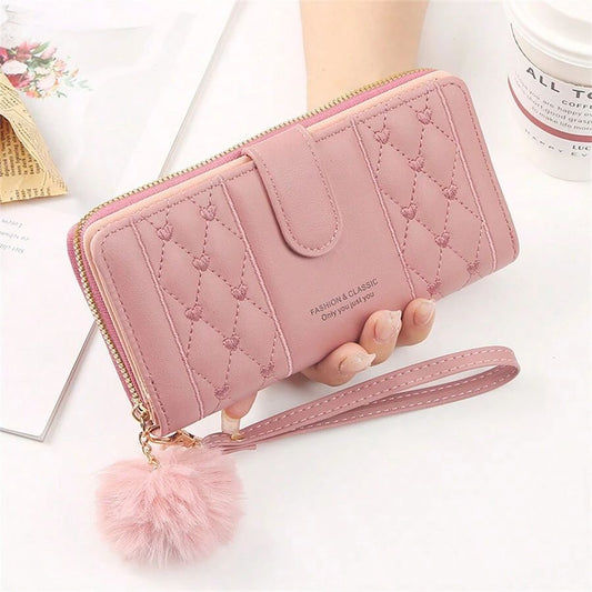 Elegant Pink Women's Wallet