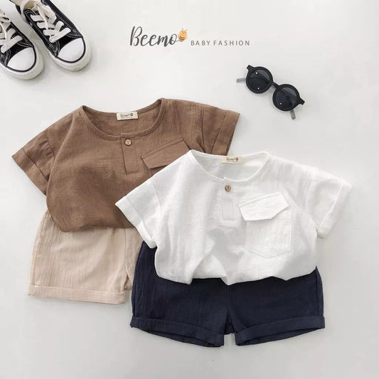 Envelope Neck Baby Short