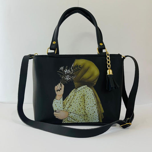 Premium Printed Shoulder Handbag for Women & Girls