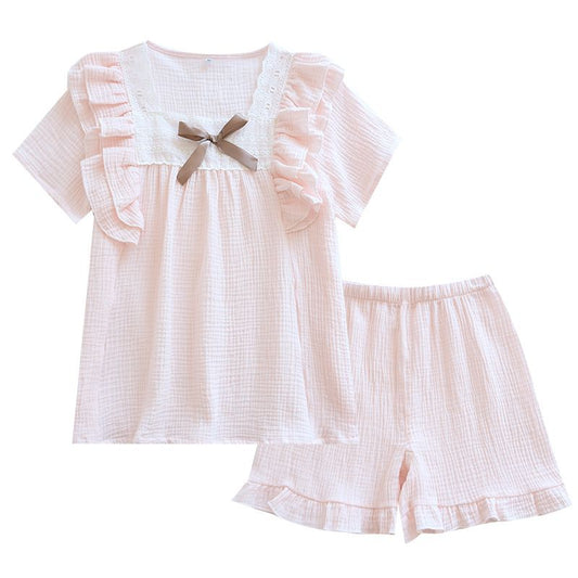 Women’s Bow Print Pajama Set